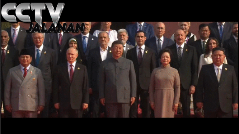 Prabowo Berdiri Sejajar dengan Putin, Xi Jinping, dan Kim Jong-un di Victory Day China