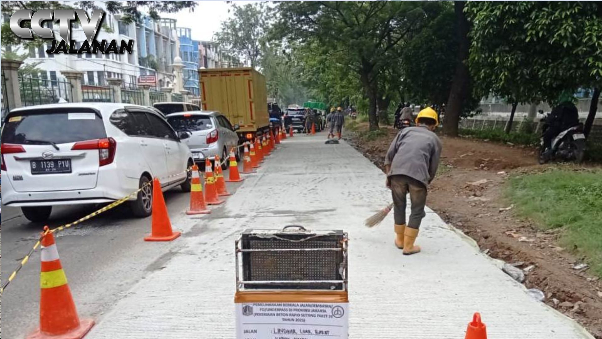 Hindari Macet Parah, Perbaikan Jalan di Cengkareng Dilakukan Malam Hari dan Akhir Pekan